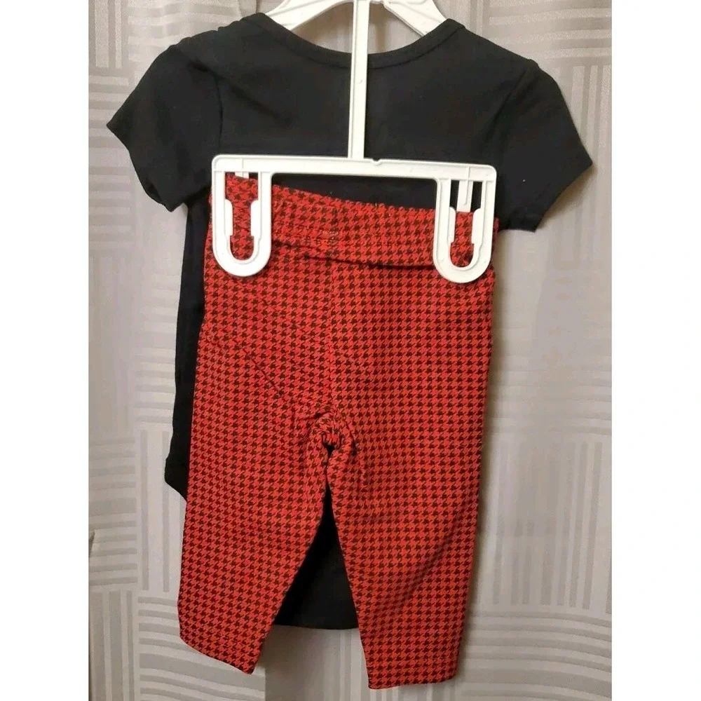 NWT Carters Baby Girl 3 Piece Set With Jacket,‎ One Piece And Pants Size 6M